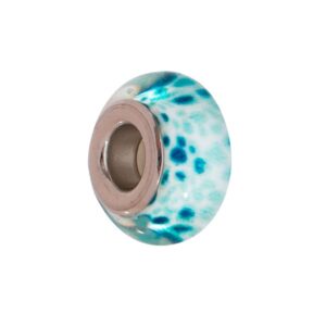 BERLOQUE MURANO PINTAS VERDES RAHRA SOUL EM AÇO INOX - BC010