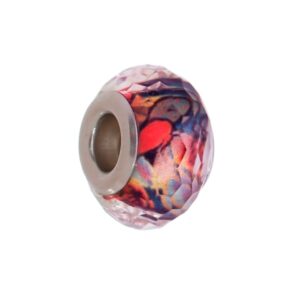 BERLOQUE MURANO MESCLADO RAHRA SOUL EM AÇO INOX - BC011