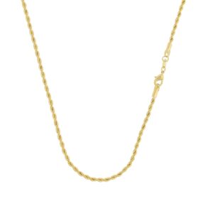 CORRENTE  TORÇAL COMUM RAHRA FOLHEADO A OURO 18K 50 CM (CLASSIC)