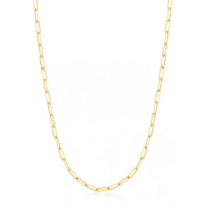 COLAR CARTIER NACIONAL MÉDIA 0,4 RAHRA FOLHEADO A OURO 18K 70 CM (CLASSIC)