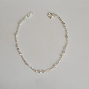 PULSEIRA PRATA INF BOLINHA MINI 3X1 RAHRA EM PRATA 925